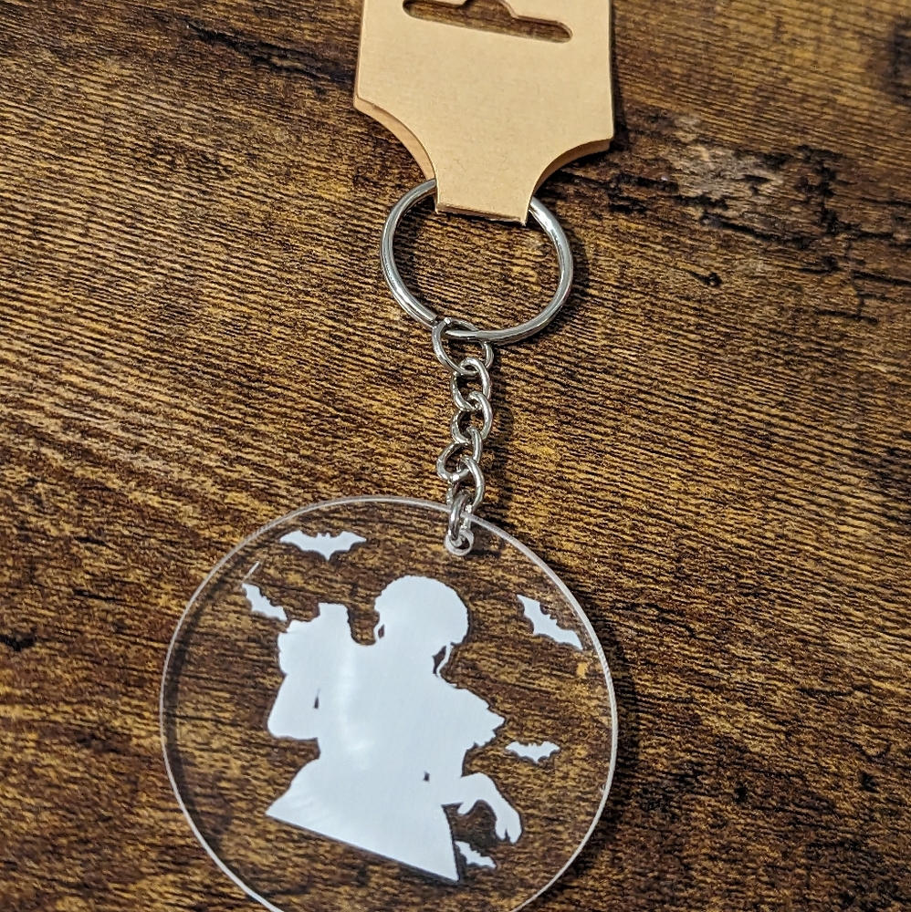 Wednesday Addams Dancing Keychain NEW! - Picture 3 of 4